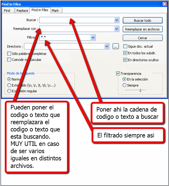 Software Editor NotePad ++